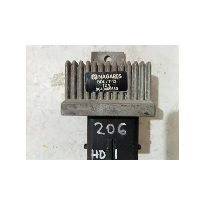 Recambio de caja precalentamiento para peugeot 206 (1998) 1.4 hdi eco 70 referencia OEM IAM 9640469680  