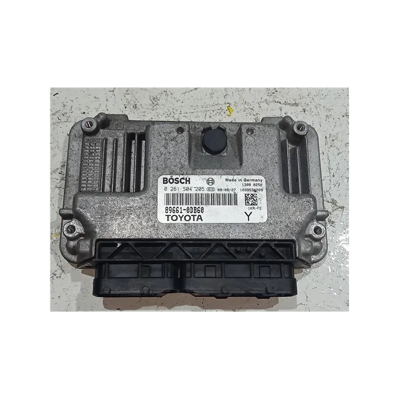 Recambio de centralita inyeccion para toyota yaris (ksp9/scp9/nlp9)(2009) referencia OEM IAM 0261S04205 89661-0DB60  