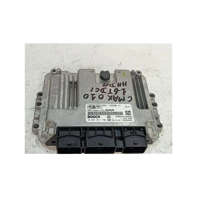 Recambio de centralita inyeccion para ford c-max (cb3)(20072010) 1.6 tdci referencia OEM IAM 8M5112A650LG LGAA  