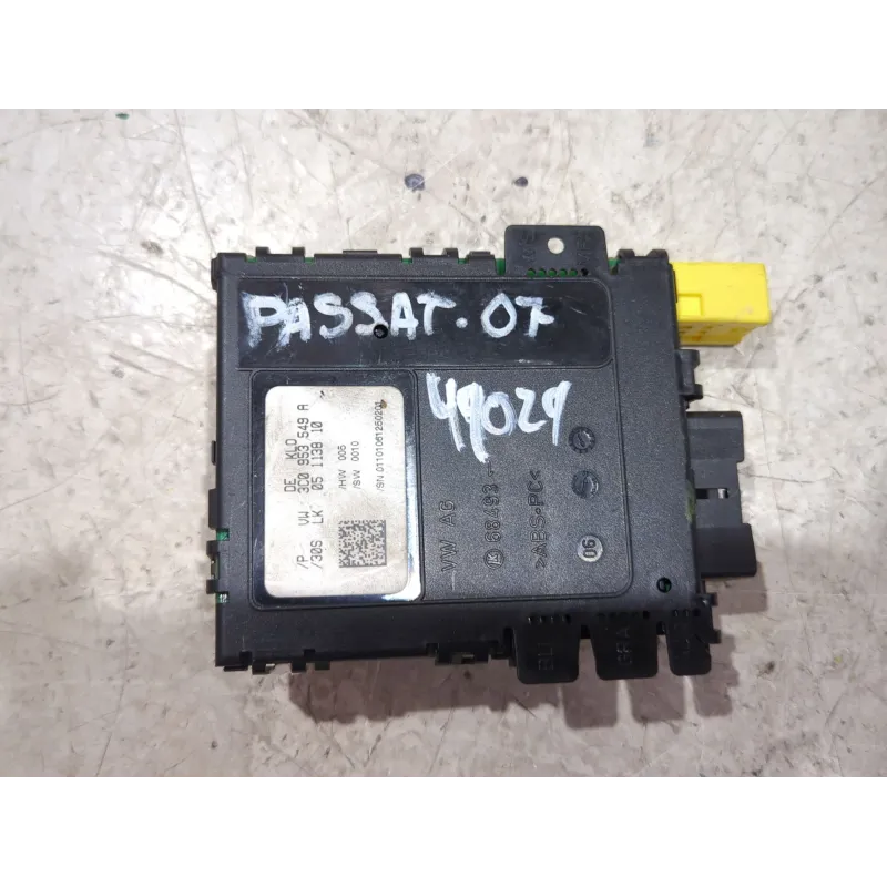 Recambio de modulo electronico para volkswagen passat berlina (3c2)(2005) 2.0 tdi referencia OEM IAM 3C0953549A  