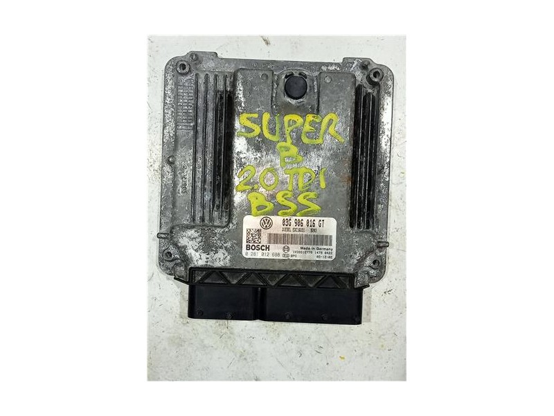 Recambio de centralita inyeccion para skoda superb (3u4)(2002) 2.0 tdi referencia OEM IAM 03G906016GT EDC16U31  