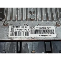 Recambio de centralita inyeccion para peugeot 407 hdi 135 referencia OEM IAM 5WS40167GT SID803  