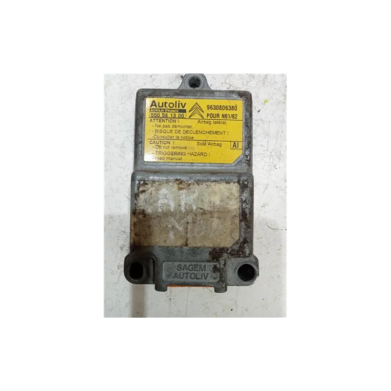Recambio de centralita airbag para citroën xsara berlina (1997) 1.9 td referencia OEM IAM 9630806380  
