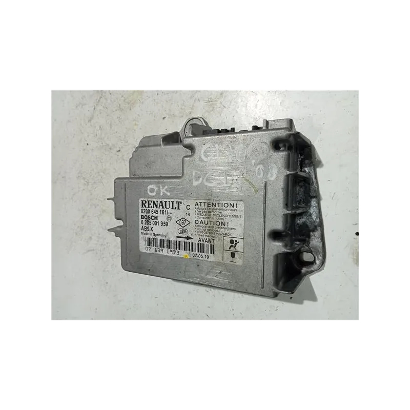 Recambio de centralita airbag para renault clio iii grandtour (2008) referencia OEM IAM 0285001959  