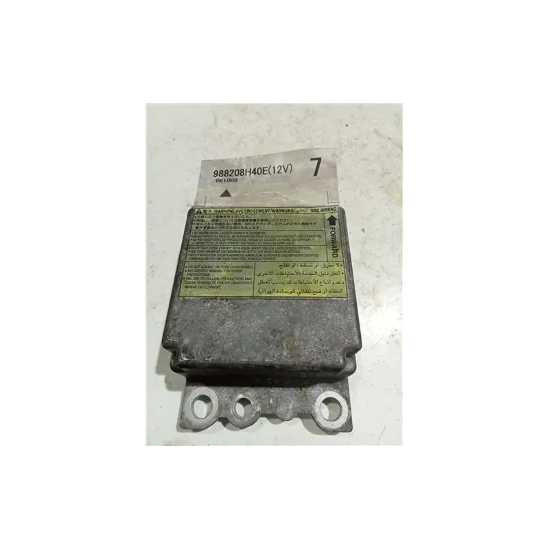 Recambio de centralita airbag para nissan x-trail (t30)(06.2001) 2.2 dci 4x4 referencia OEM IAM 988208H40E  