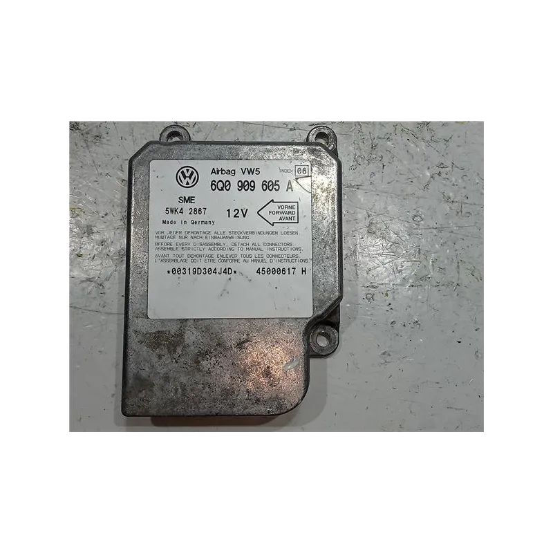 Recambio de centralita airbag para seat leon (1m1)(11.1999) tdi referencia OEM IAM 6Q0909605A  