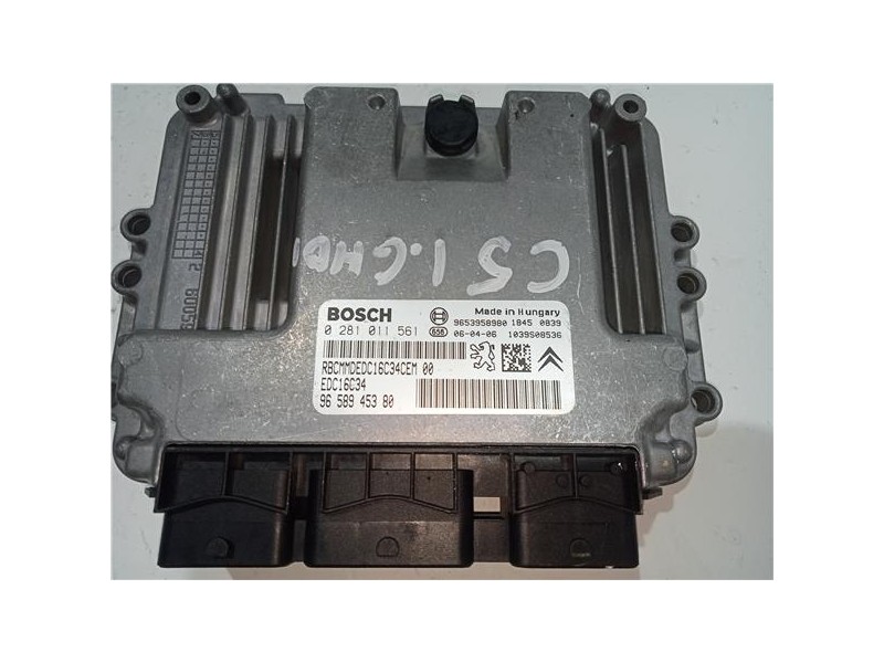 Recambio de centralita inyeccion para citroën c5 berlina (2004) 2.0 collection [2,0 ltr. - 100 kw hdi fap cat (rhr / dw10bted4)]