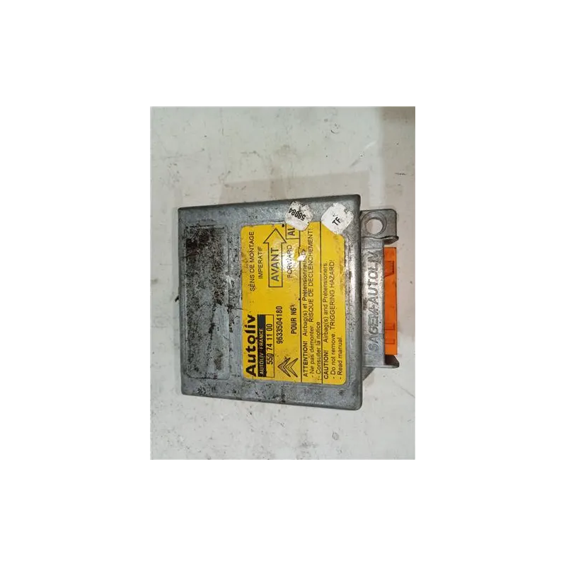 Recambio de centralita airbag para citroën xsara berlina (1997) 1.9 td referencia OEM IAM 550741100  