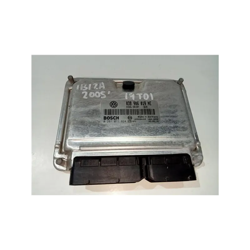 Recambio de centralita inyeccion para seat ibiza (6l1)(04.2002) 1.9 tdi referencia OEM IAM 038906019NE  