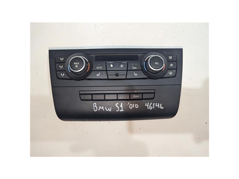 Recambio de mandos climatizador para bmw serie 1 berlina (e81/e87)(2004) 2.0 118d [2,0 ltr. - 105 kw turbodiesel cat] referencia