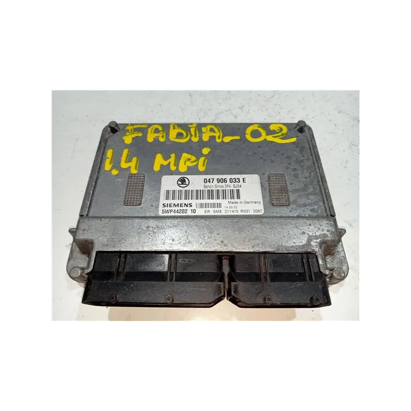 Recambio de centralita inyeccion para skoda fabia (6y2/6y3)(01.2000) 1.9 sdi referencia OEM IAM 047906033E  