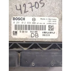 Recambio de centralita inyeccion para opel astra h (a04) 1.7 cdti (l48) referencia OEM IAM 0281012694  