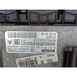 Recambio de centralita inyeccion para peugeot 206 (1998) 1.4 hdi eco 70 referencia OEM IAM 9658556780  