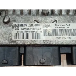 Recambio de centralita inyeccion para citroën xsara berlina (1997) 1.9 td referencia OEM IAM 5WS40106GT SID801A  