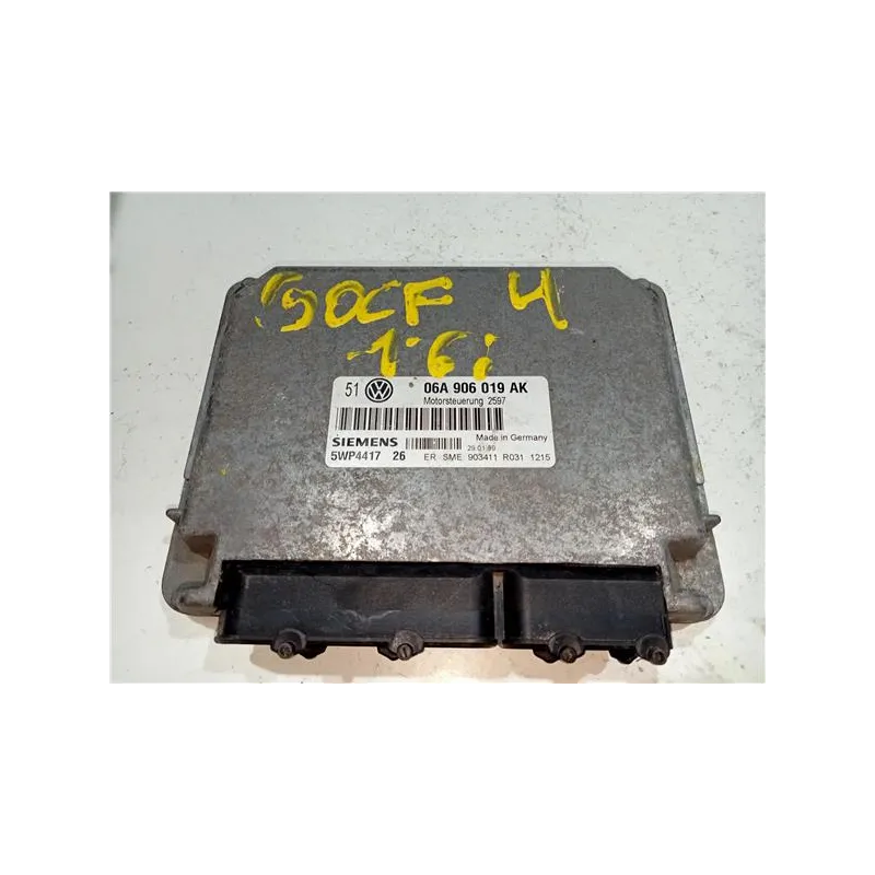 Recambio de centralita inyeccion para volkswagen golf iv berlina (1j1)(1997) 1.6 16v referencia OEM IAM 06A906019AK  