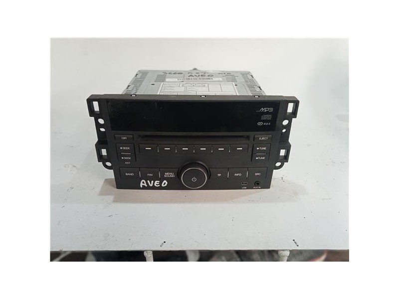 Recambio de radio cd para chevrolet aveo berlina (2006) 1.4 lt [1,4 ltr. - 69 kw cat] referencia OEM IAM 94823339  