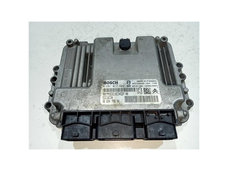 Recambio de centralita inyeccion para peugeot 207 (2006) 1.4 confort [1,4 ltr. - 50 kw hdi] referencia OEM IAM 9663475880  