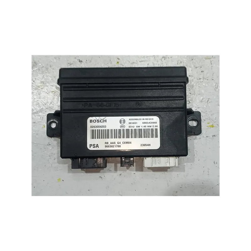 Recambio de modulo electronico para citroën c5 berlina hdi (dcrhzb, dcrhze) referencia OEM IAM 0263004203  