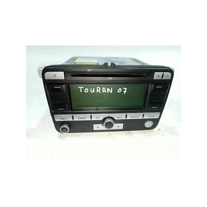 Recambio de radio cd para volkswagen touran (1t2)(11.2006) referencia OEM IAM 1K0035191D 7612002044  