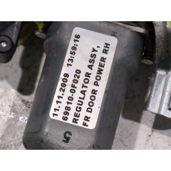 Recambio de mecanismo elevalunas delantero derecho para toyota verso (aur2/zgr2)(2009) 2.0 d-4d referencia OEM IAM 698100F020  