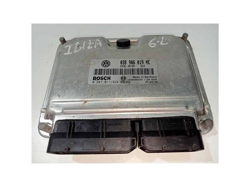 Recambio de centralita inyeccion para seat ibiza (6k1)(08.1999) 1.4 referencia OEM IAM 038906019NE  