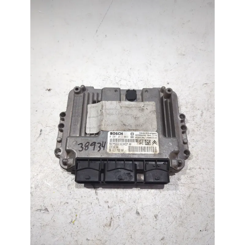 Recambio de centralita inyeccion para citroën c4 berlina (06.2004) 1.6 hdi referencia OEM IAM 0281011863  