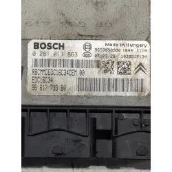 Recambio de centralita inyeccion para citroën c4 berlina (06.2004) 1.6 hdi referencia OEM IAM 0281011863  