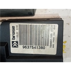 Recambio de motor elevalunas delantero derecho para citroën c5 berlina hdi (dcrhzb, dcrhze) referencia OEM IAM 9637541380 104997