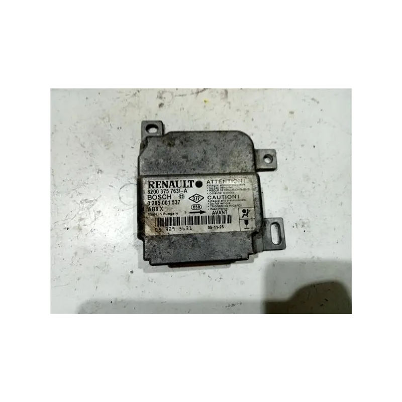Recambio de centralita airbag para renault clio iii (2005) 1.1 75 cv referencia OEM IAM 8200375763  