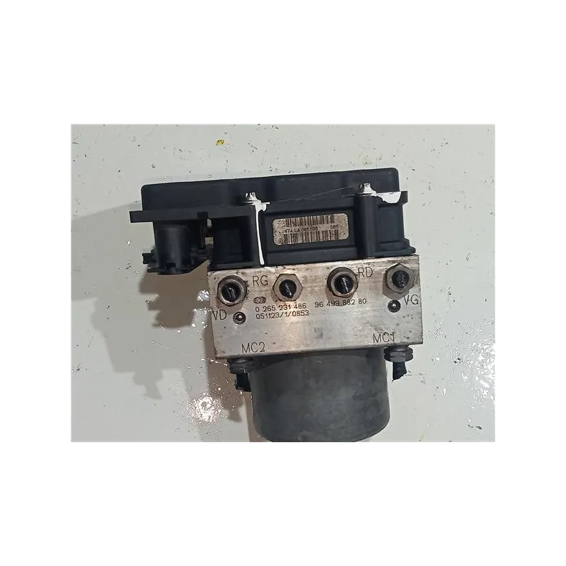 Recambio de nucleo abs para citroën c4 berlina (06.2004) 2.0 16v referencia OEM IAM 0265231486 0265800395  