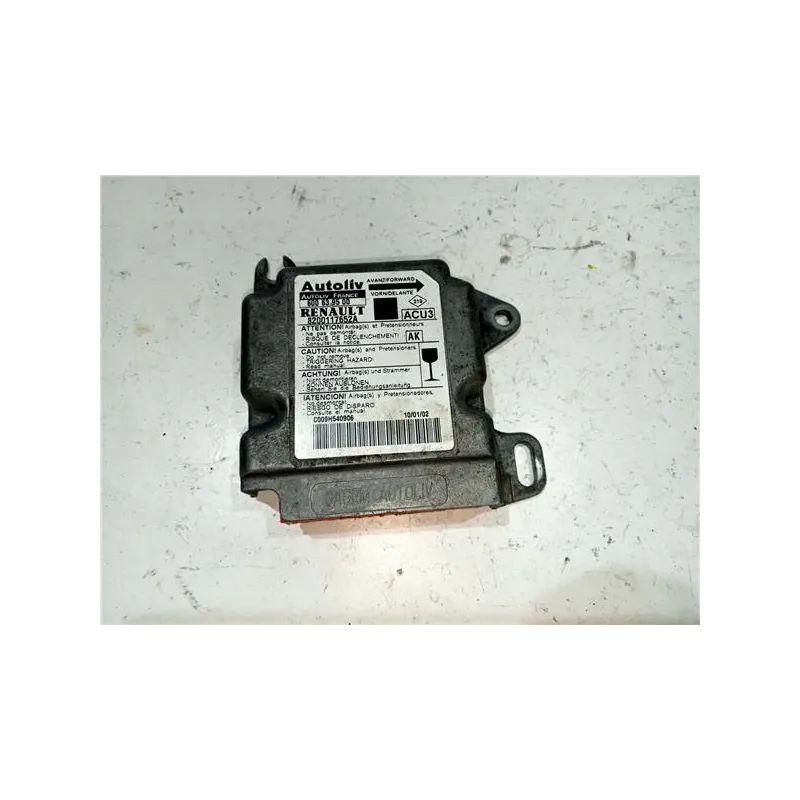Recambio de centralita airbag para renault megane i scenic (ja0)(1996) 1.9 d 80cv referencia OEM IAM 600639500  