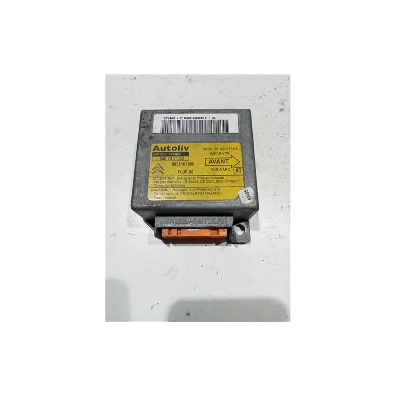 Recambio de centralita airbag para citroën xsara berlina (1997) 1.9 td referencia OEM IAM 550741100  