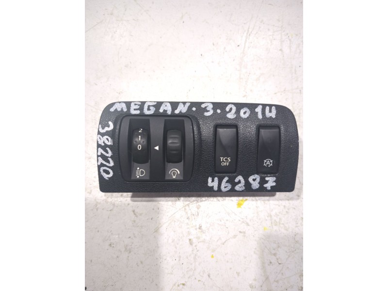Recambio de mando multifuncion para renault megane iii sport tourer (2009) 1.6 bose edition [1,6 ltr. - 96 kw dci diesel fap] re