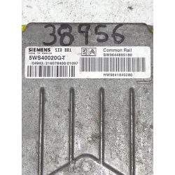 Recambio de centralita inyeccion para peugeot 307 (3a/c) 2.0 hdi 90 referencia OEM IAM 5WS40020GT  