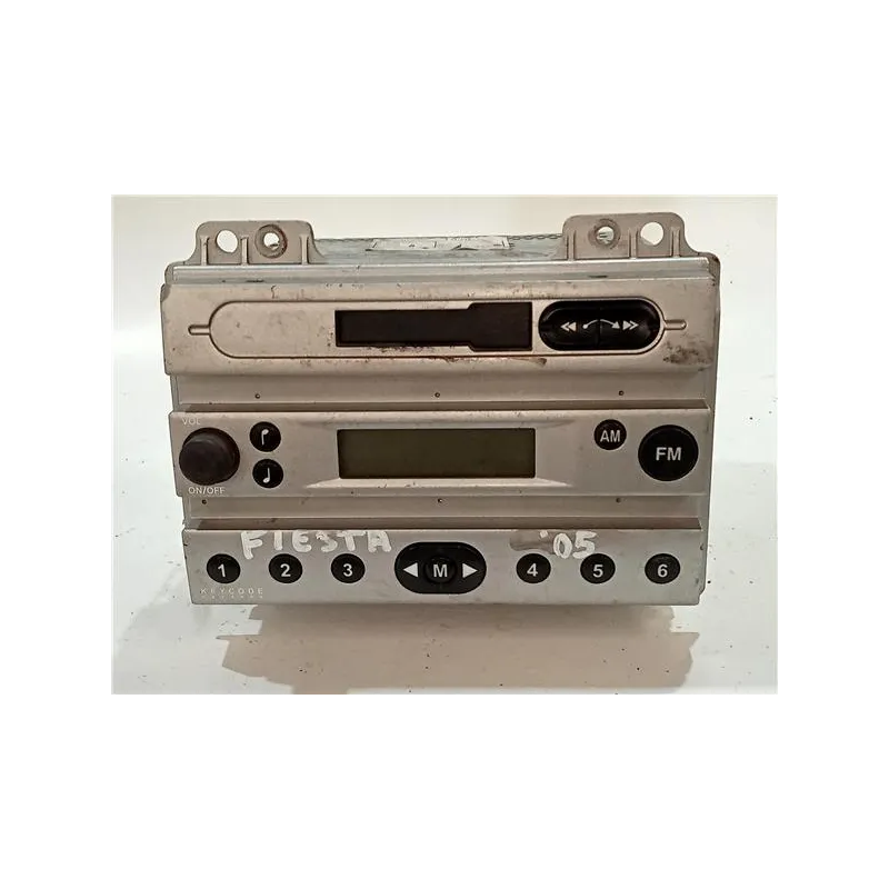 Recambio de radio cd para ford fiesta (cbk)(2002) referencia OEM IAM 4S6118K876AA  