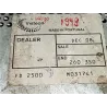Recambio de radio cd para ford fiesta (cbk)(2002) referencia OEM IAM 4S6118K876AA  