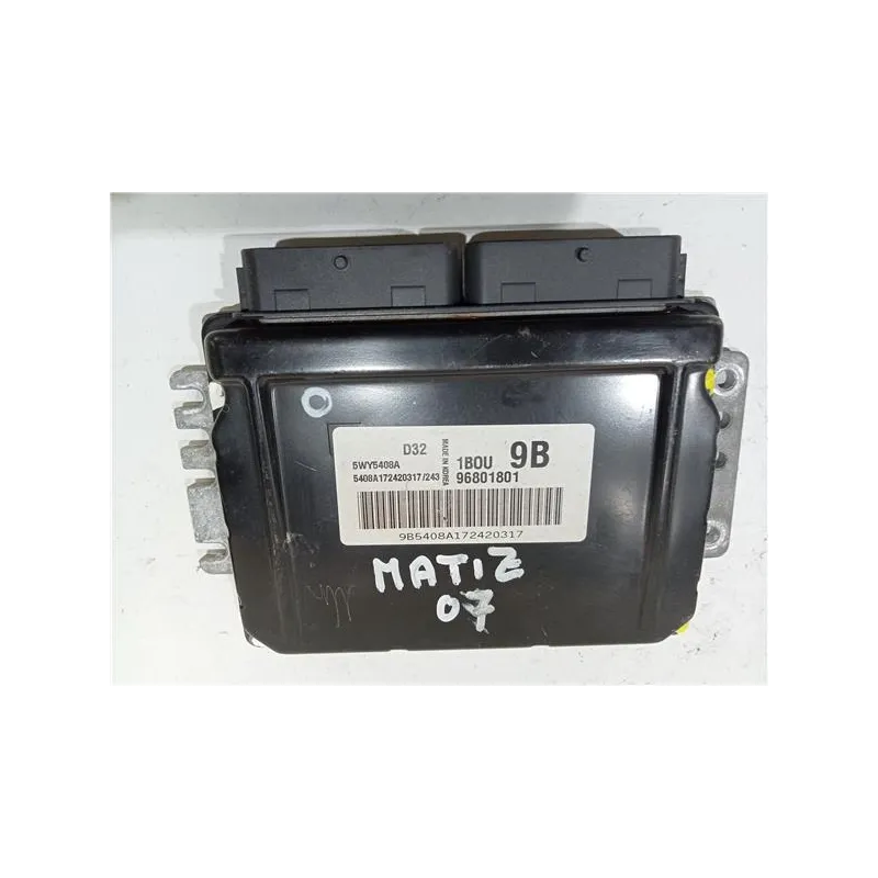 Recambio de centralita inyeccion para daewoo matiz (1997) 0.8 referencia OEM IAM 5WY5408A  