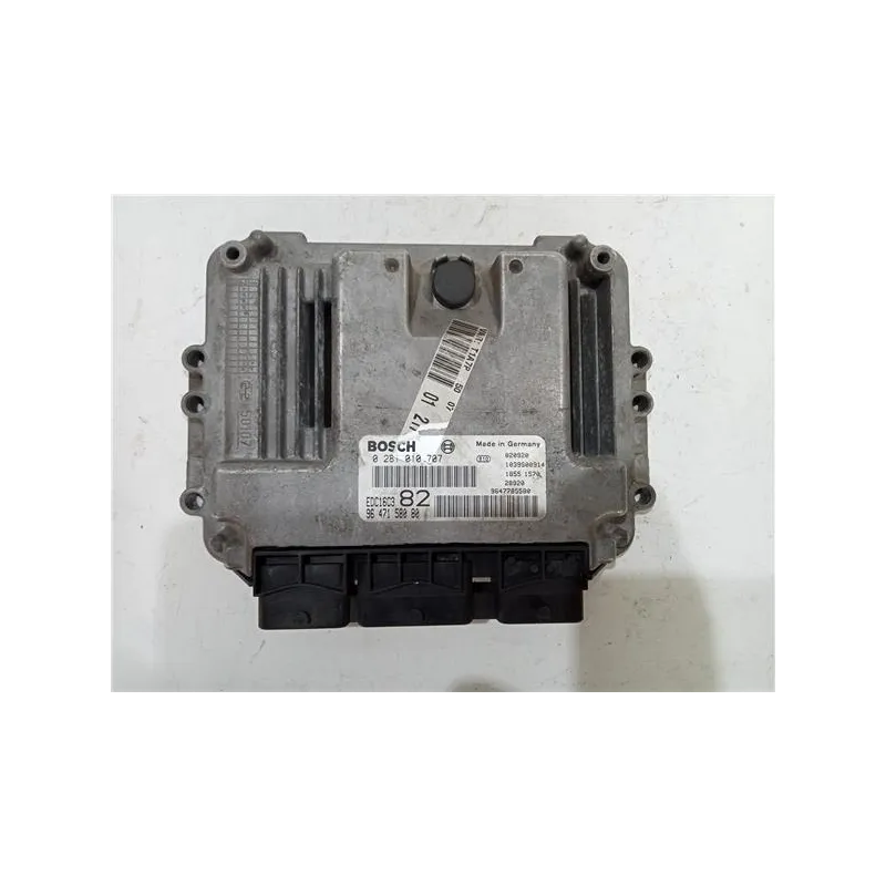 Recambio de centralita inyeccion para peugeot 206 (1998) 1.4 hdi eco 70 referencia OEM IAM 0281010707 EDC16C382  