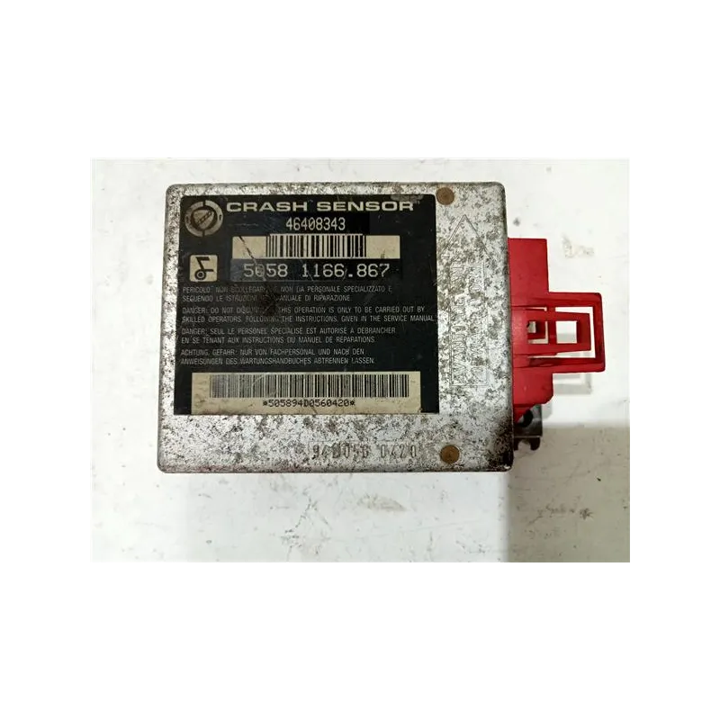 Recambio de centralita airbag para fiat i punto (176) berlina (1993) 60 1.2 referencia OEM IAM 50581166867  