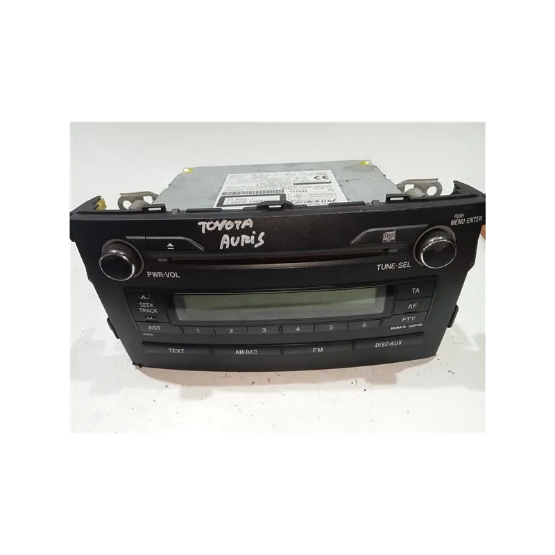 Recambio de radio cd para toyota auris (e15)(10.2006) 1.4 d-4d referencia OEM IAM 8612002A70  