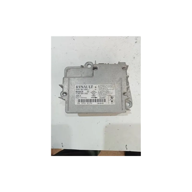 Recambio de centralita airbag para renault clio iii (2005) 1.1 75 cv referencia OEM IAM 8200563368B  