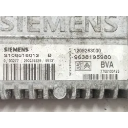 Recambio de centralita inyeccion para peugeot 306 (7b, n3, n5) 1.6 sr referencia OEM IAM 1209263000 9638195980  