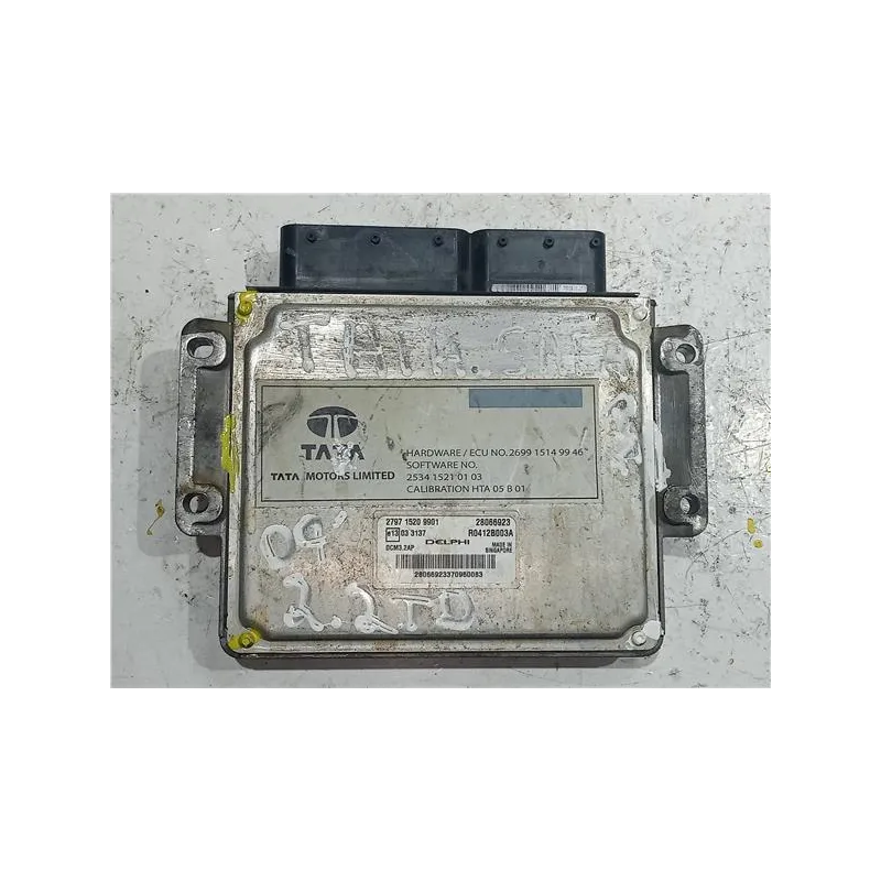 Recambio de centralita inyeccion para tata safari (19982019) 2.2 td referencia OEM IAM R0412B003A 279715209901  
