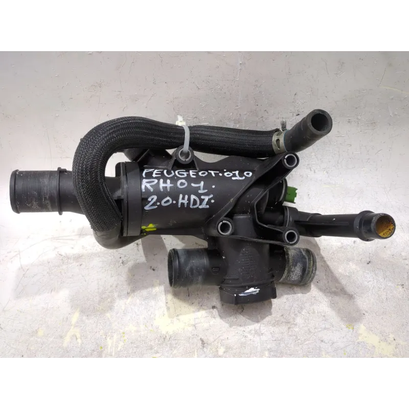Recambio de caja termostato para peugeot 407 sw (05.2004) 2.0 hdi 135 referencia OEM IAM 9656182980IND  