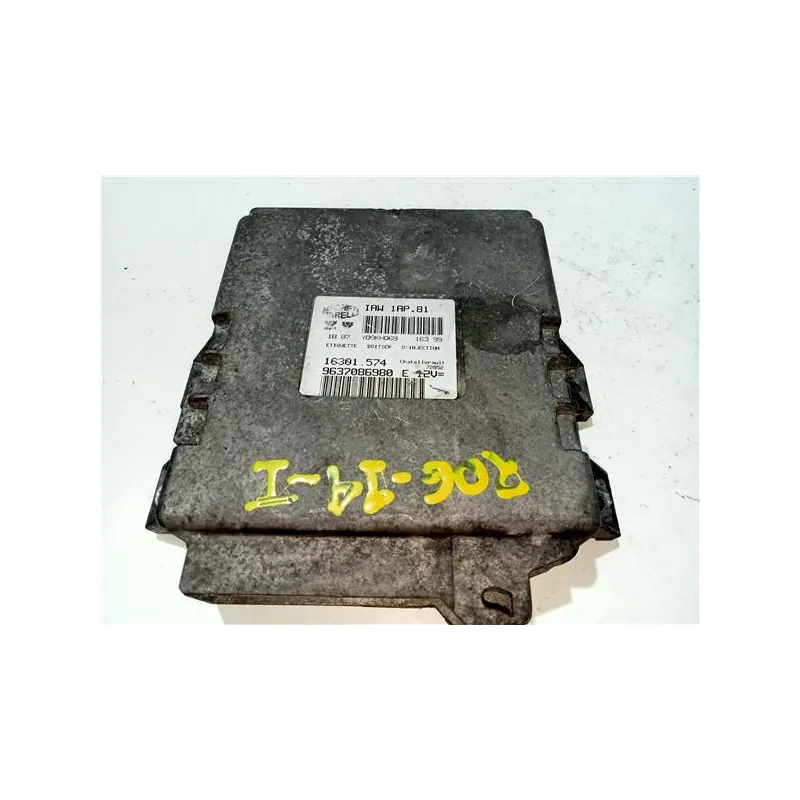 Recambio de centralita inyeccion para peugeot 206 sw (2002) 1.4 referencia OEM IAM IAW1AP81  
