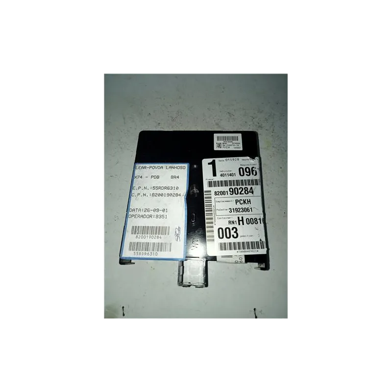Recambio de centralita check control para renault laguna ii (bg0)(2001) 1.9 dci (bg0g) referencia OEM IAM 8200190284  