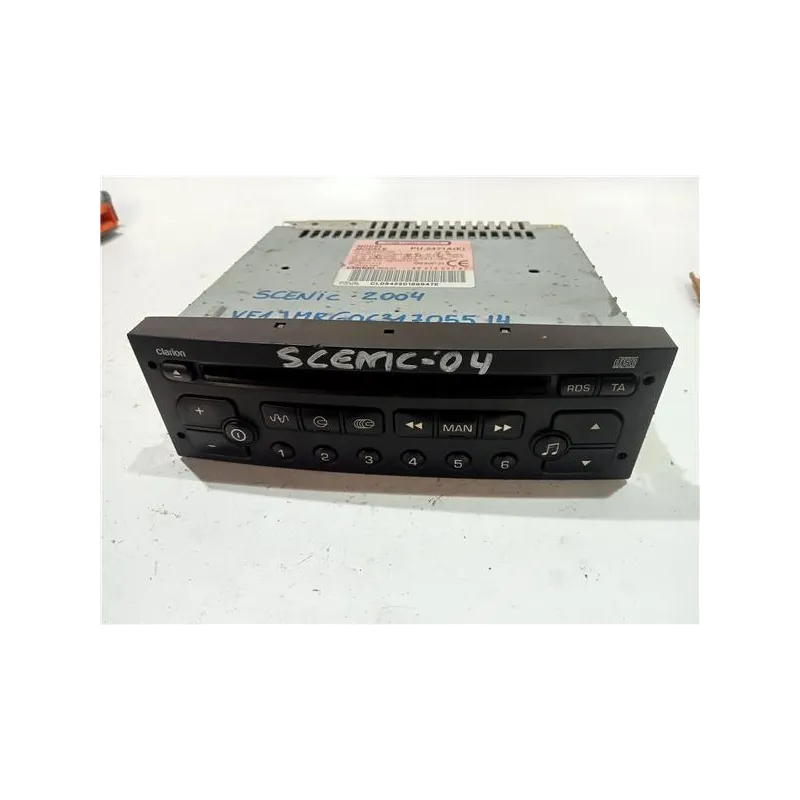 Recambio de radio cd para renault scenic ii (jm)(2003) 1.9 dci (jm12, jm0g) referencia OEM IAM 96476647XT  