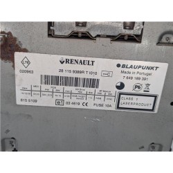 Recambio de radio cd para renault scenic iii (jz)(2009) 1.6 grand limited [1,6 ltr. - 96 kw dci diesel fap] referencia OEM IAM 7