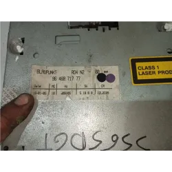 Recambio de radio cd para peugeot 407 hdi 135 referencia OEM IAM 9646871777  