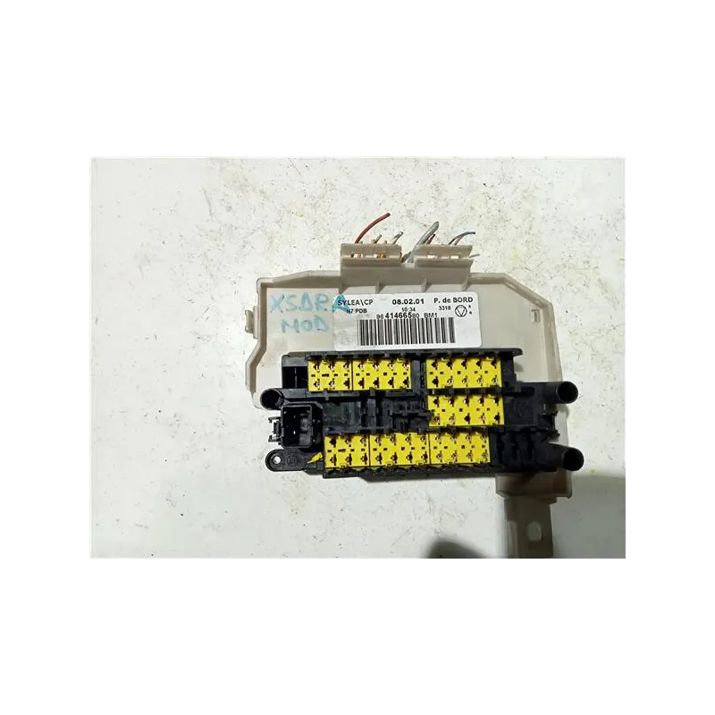 Recambio de caja fusibles/rele para citroën xsara berlina (1997) 1.9 td referencia OEM IAM 9641466580  